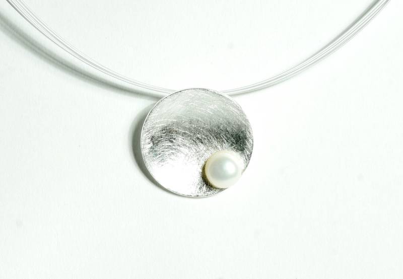 Silber Anhänger Mit Perle von SusanneKringsSchmuck
