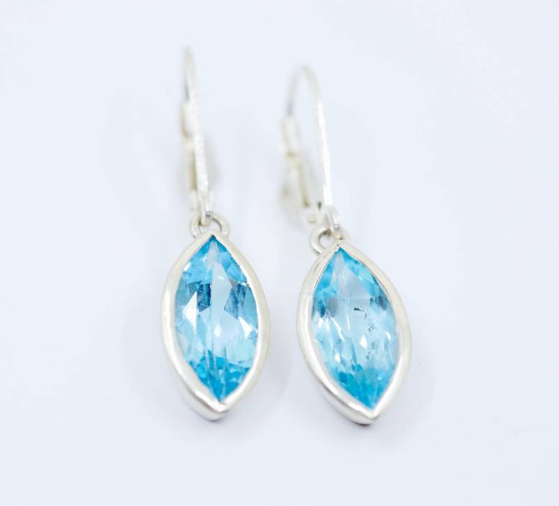 Topas Ohrringe Silber von SusanneKringsSchmuck