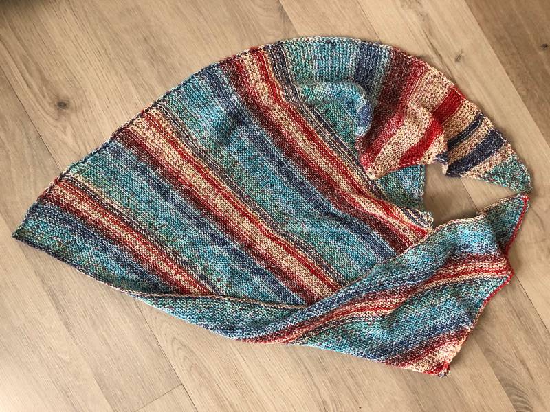 Weiches Dreieckstuch/Schal von SusanneStricktZuViel