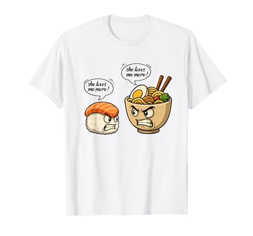 Sushi Ramen Nudel Mädchen Frauen Mama Frau Japanischer Essensliebhaber T-Shirt Sushi Ramen Nudel Mädchen Frauen Mama Frau Japanischer Essensliebhaber T-Shirt von Sushi Ramen Noodle Girl Daughter Niece