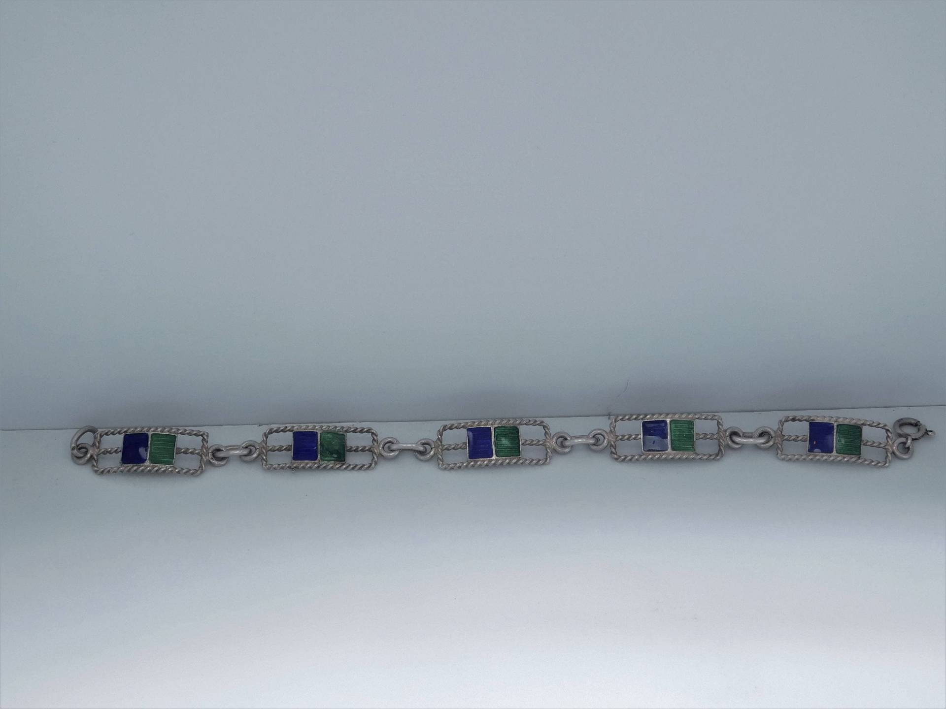 sterling Und Emaille Guilloche Armband sterling Und Emaille Guilloche Armband von SusiesEstateFinds