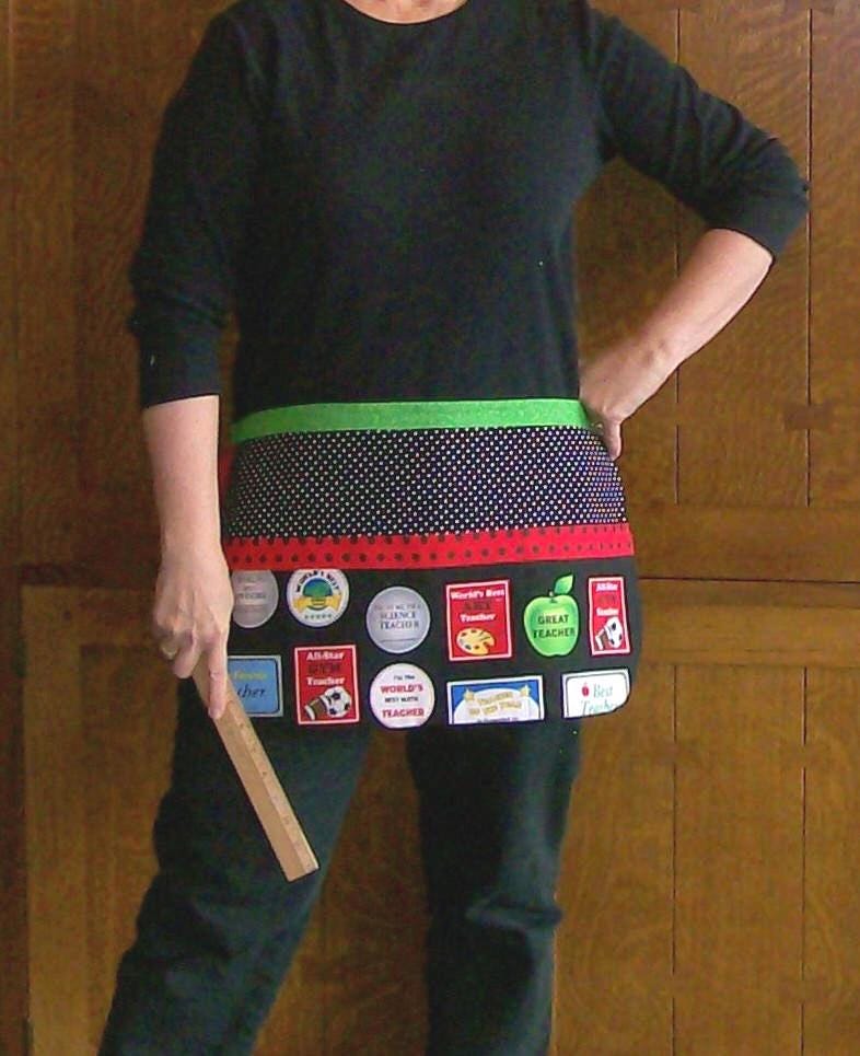 Schürze Zur Wertschätzung Des Lehrers - Werkzeuggürtel, Taschen Für Lehrerauszeichnungen von SusiesTieOneOnAprons