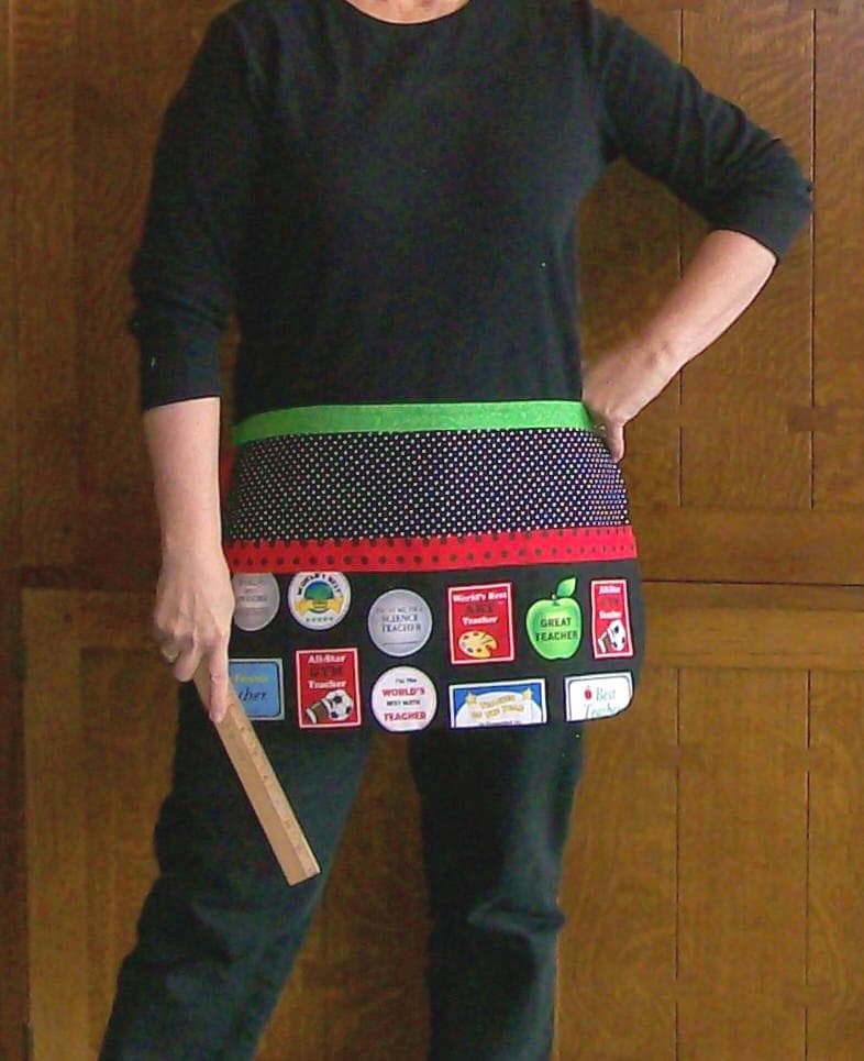 Schürze Zur Wertschätzung Des Lehrers - Werkzeuggürtel, Taschen Für Lehrerauszeichnungen von SusiesTieOneOnAprons
