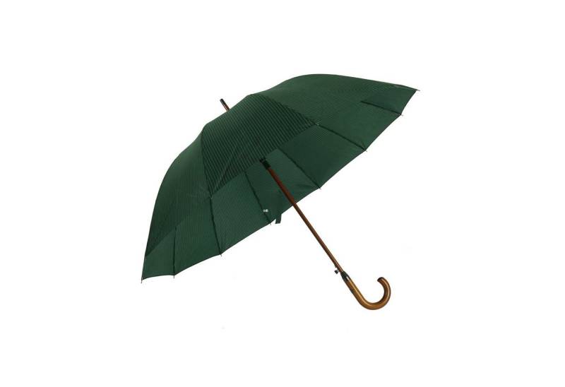Susino Stockregenschirm mit Holzgriff ø114 cm - Regenschirm, Punkt-Motiv, Automatiköffnung von Susino
