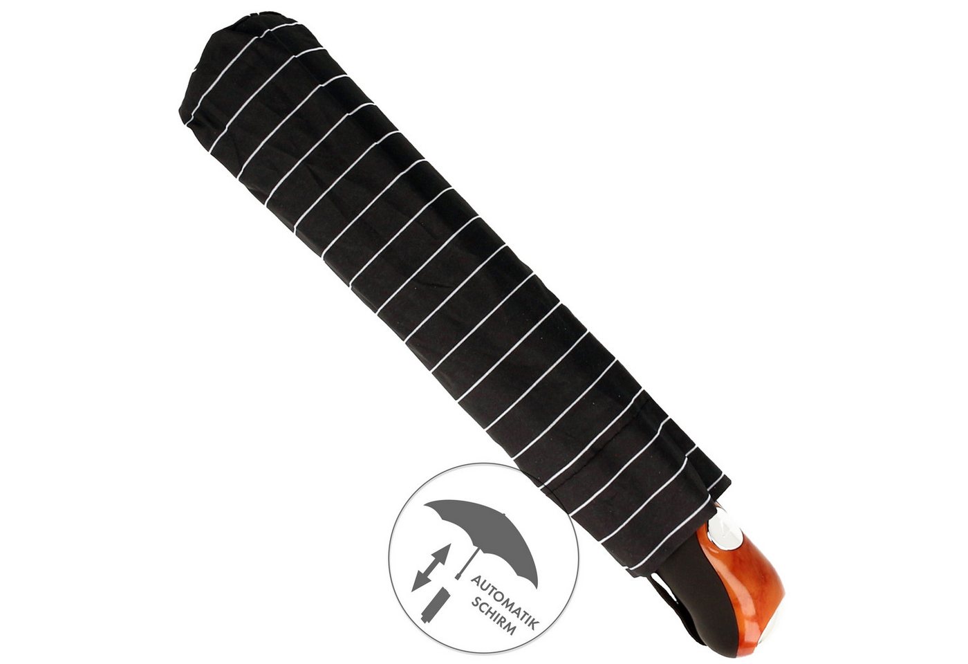 Susino Taschenregenschirm Kleiner Regenschirm Automatik für Damen und Herren, Sturmfest mit Windschutz-Mechanismus, in fröhlichen Designs Susino Taschenregenschirm Kleiner Regenschirm Automatik für Damen und Herren, Sturmfest mit Windschutz-Mechanismus, in fröhlichen Designs von Susino