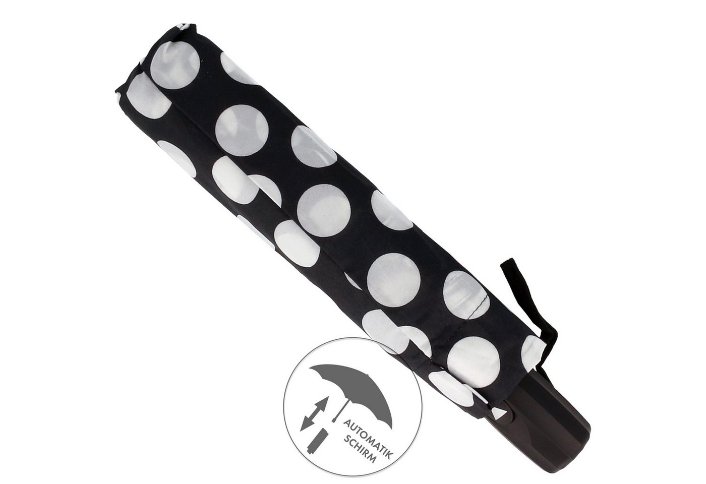 Susino Taschenregenschirm Kleiner Regenschirm Automatik für Damen und Herren, Sturmfest mit Windschutz-Mechanismus, in fröhlichen Designs Susino Taschenregenschirm Kleiner Regenschirm Automatik für Damen und Herren, Sturmfest mit Windschutz-Mechanismus, in fröhlichen Designs von Susino
