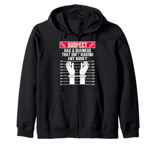 Suspect Has a Business That Doesn't Making Money Men Women Fun Kapuzenjacke von Suspect Shopp
