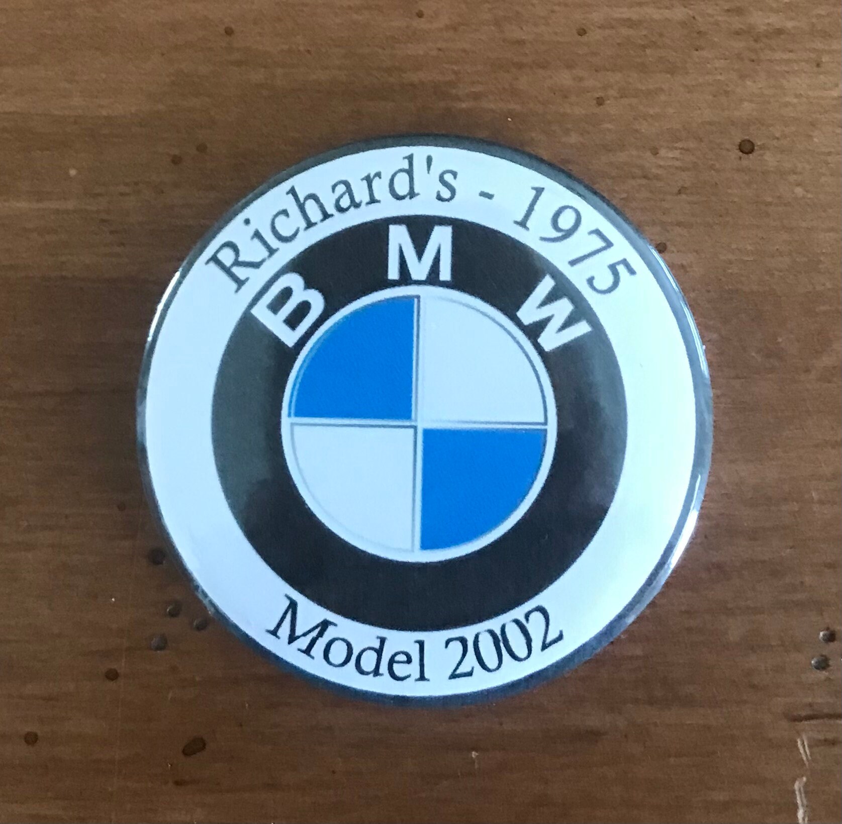 Bmw Custom Button Mit 2 Textstrichen Bmw Custom Button Mit 2 Textstrichen von SuttonsButtonsUSA