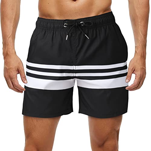 Suwangi Herren Badeshorts Schwimmhose Badeshorts für Herren Badehose Boardshorts Badehose Wassersport Kurze Hose Schnelltrocknend von Suwangi