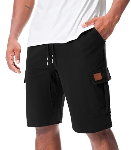 Suwangi Kurze Hosen Herren Cargo Shorts Bermuda Sport Shorts Sommer Baumwolle Freizeithose mit 4 Taschen Suwangi Kurze Hosen Herren Cargo Shorts Bermuda Sport Shorts Sommer Baumwolle Freizeithose mit 4 Taschen von Suwangi