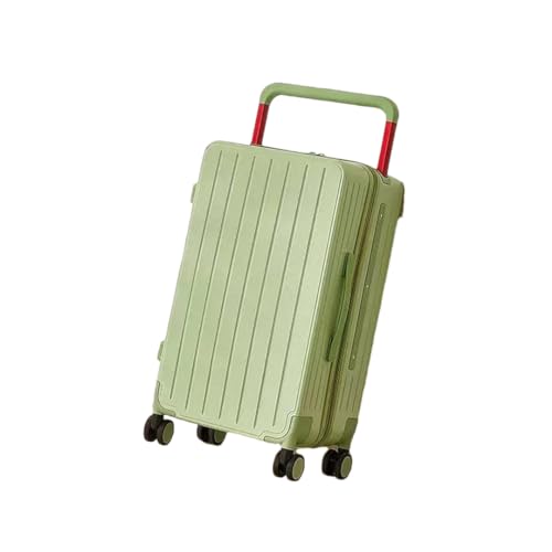 Breiter Trolley-Koffer, PC-Material, explosionssicher, Reißverschluss, Passwort-Koffer, Damen und Herren, modischer Koffer, EN8, 50,8 cm von Suwequest