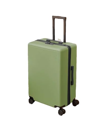 Business Koffer Klein Trolley Koffer Damen Leicht Handgepäck Trolley Koffer Herren Passwort Koffer, Matcha En8, 51 cm von Suwequest