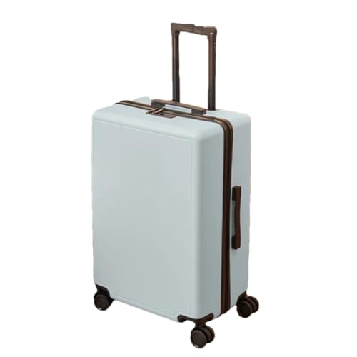 Business Koffer Klein Trolley Koffer Damen Leicht Handgepäck Trolley Koffer Herren Passwort Koffer, Mint En8, 51 cm von Suwequest