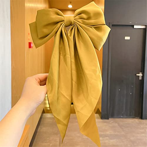 Frauen Haarspange Zubehör Puffy Bowknot Perle Geflochtene Haarnadeln Kopfschmuck Sommer Mädchen Prinzessin Haarspangen Kopfbedeckung C4 von Suwequest