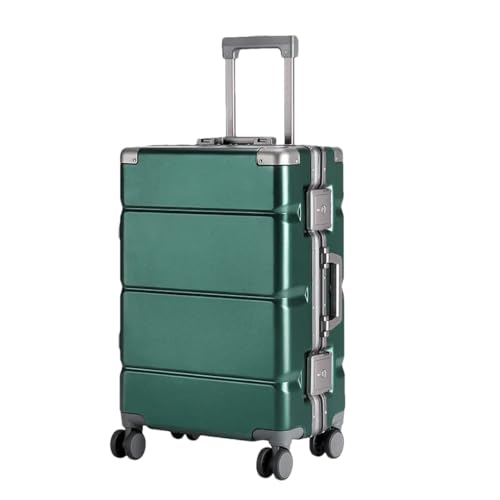 Koffer, Aluminiumrahmen, Gepäck, Damen, Reisetasche, Boarding, Trolley, große Kapazität, Herren, Passwort, Koffer, Reisen, C, 51 cm von Suwequest