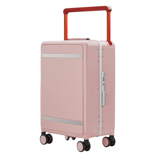 Reisegepäck für Damen, modisch, mit Zugstange, Koffer, modisch, Universalrad, leise, 50,8 cm / 61 cm, Pnnrk, 51 cm von Suwequest