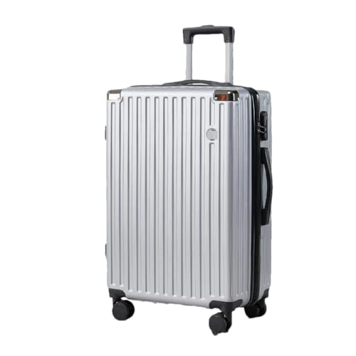 Weiblich Gepäck Trolley Box Multifunktionaler Reisekoffer Herren Reisekoffer, grau, 50,80 cm von Suwequest