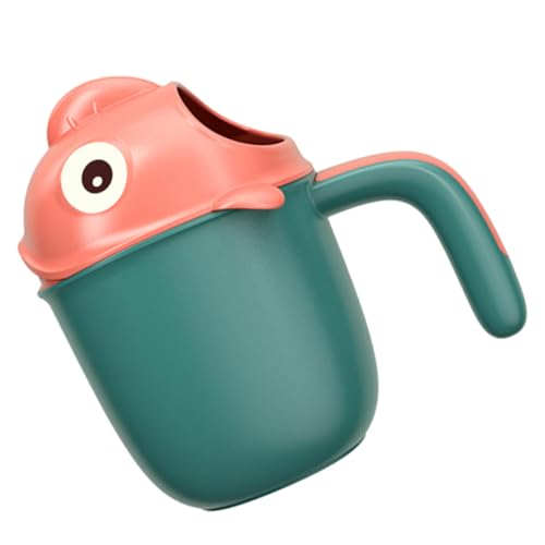 Baby Bad Spülung Tasse Süßes Cartoon Fisch Säugling Shampoo Rinser Duschwaschhaarbecher für Kinder von Suxdlan