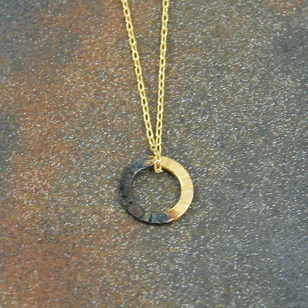 Winzige 24 Kt Gold Und Rhodium Vergoldet Kreis Halskette Jeden Tag Zierliche Schmuck Kleine Moderne Winzige 24 Kt Gold Und Rhodium Vergoldet Kreis Halskette Jeden Tag Zierliche Schmuck Kleine Moderne von SuzAndRoo
