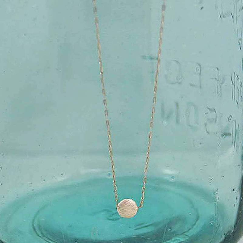 Winziger Punkt Sterling Silber Halskette Kleine Kreis Zierliche Jeden Tag Minimalist Einfache Winziger Punkt Sterling Silber Halskette Kleine Kreis Zierliche Jeden Tag Minimalist Einfache von SuzAndRoo
