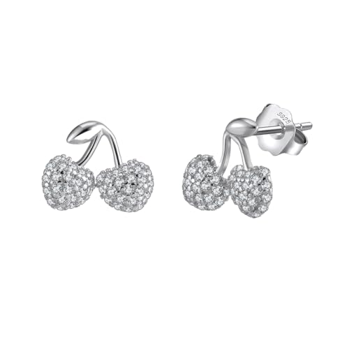 Suzan Gold® 925 Silber Creolen für Damen | Rechteckige Ohrringe Squareline mit Zirkonia | Massiver, wasserfester & nickelfreier Silberschmuck im eleganten Design | Geschenk für Frauen von Suzan Gold