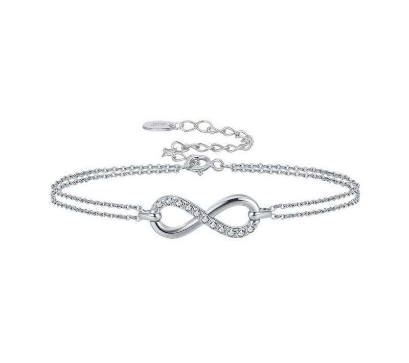 Suzan Gold Silberarmband Eternelle – Zartes Armband mit Unendlichkeitszeichen aus 925 Silber von Suzan Gold