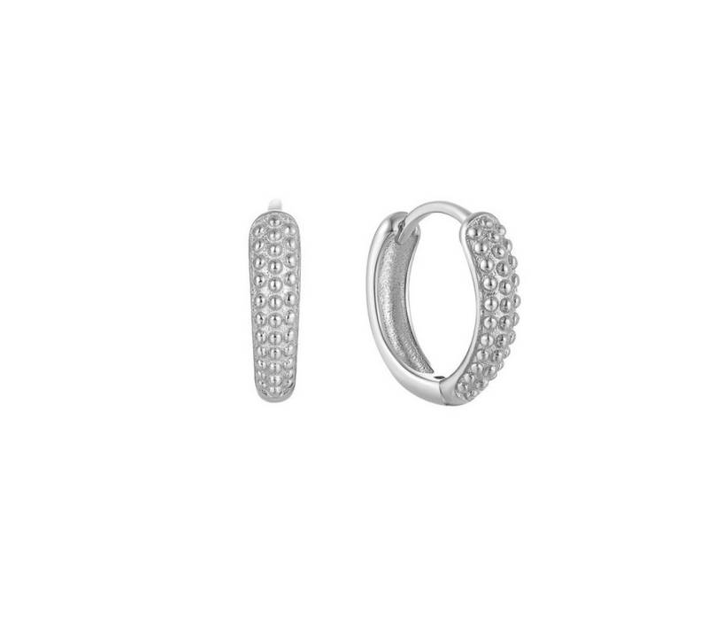 Suzan Gold Creolen-Set Goldgrain – Creolen aus 925 Silber mit gehämmerter Oberfläche von Suzan Gold