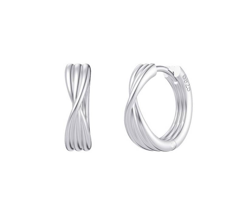 Suzan Gold Creolen-Set Twistia – Creolen aus 925 Silber mit überkreuztem Design von Suzan Gold