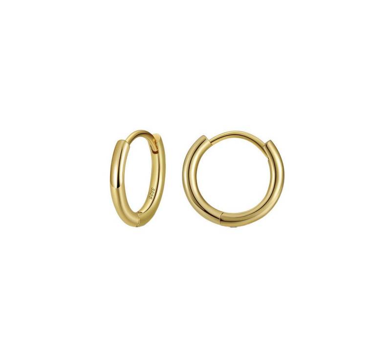 Suzan Gold Paar Ohrstecker GlowHoops – 925er Creolen in Gold & Silber von Suzan Gold