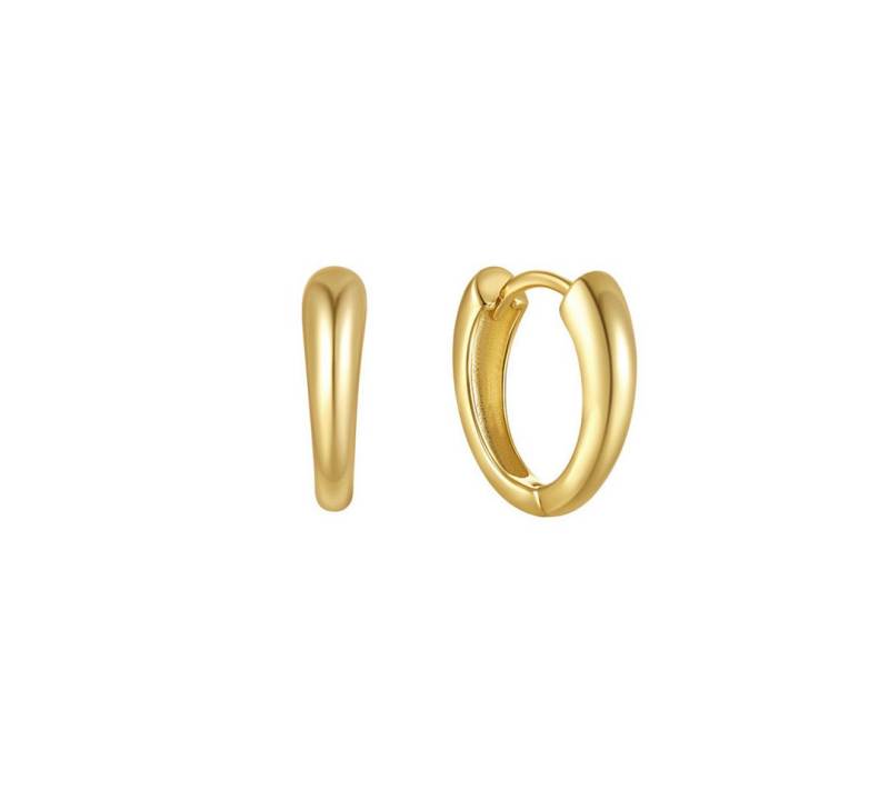 Suzan Gold Creolen-Set Shapeline – Huggie-Creolen aus 925 Silber in Gold oder Silber von Suzan Gold