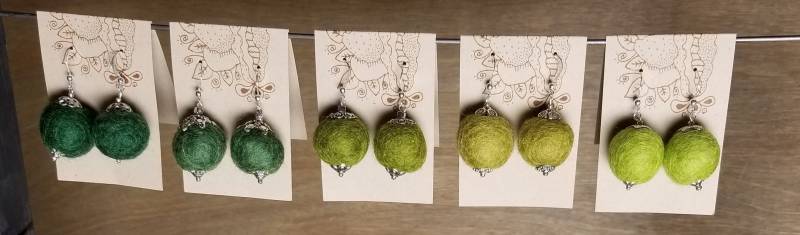Spaß & Festliche Filz Ohrringe Spaß & Festliche Filz Ohrringe von SuzannasCreationsAK