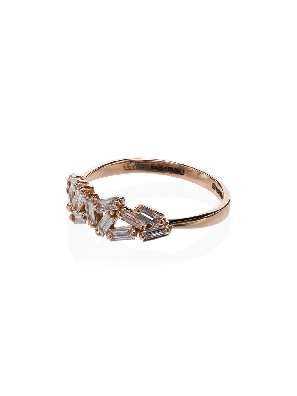 Suzanne Kalan Ring mit Diamanten - Rosa von Suzanne Kalan