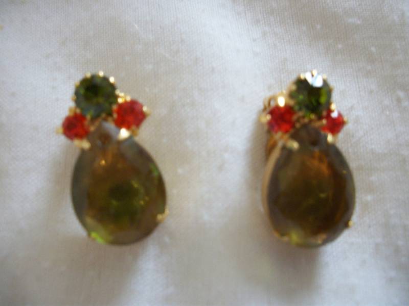 Ananas Entworfen Vintage Clip-On Ohrringe | #0168 Ananas Entworfen Vintage Clip-On Ohrringe | #0168 von Suzannesgold