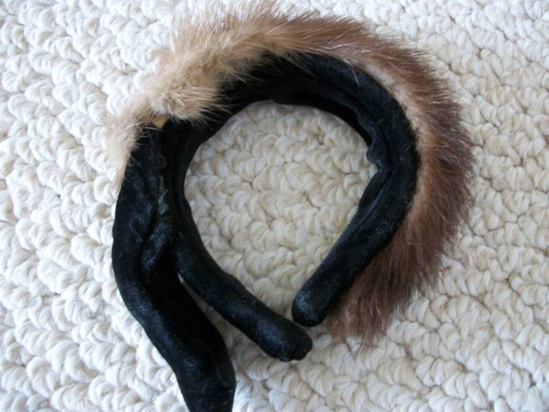 Nerz Blonde Vintage Kopfband | #0290 Nerz Blonde Vintage Kopfband | #0290 von Suzannesgold