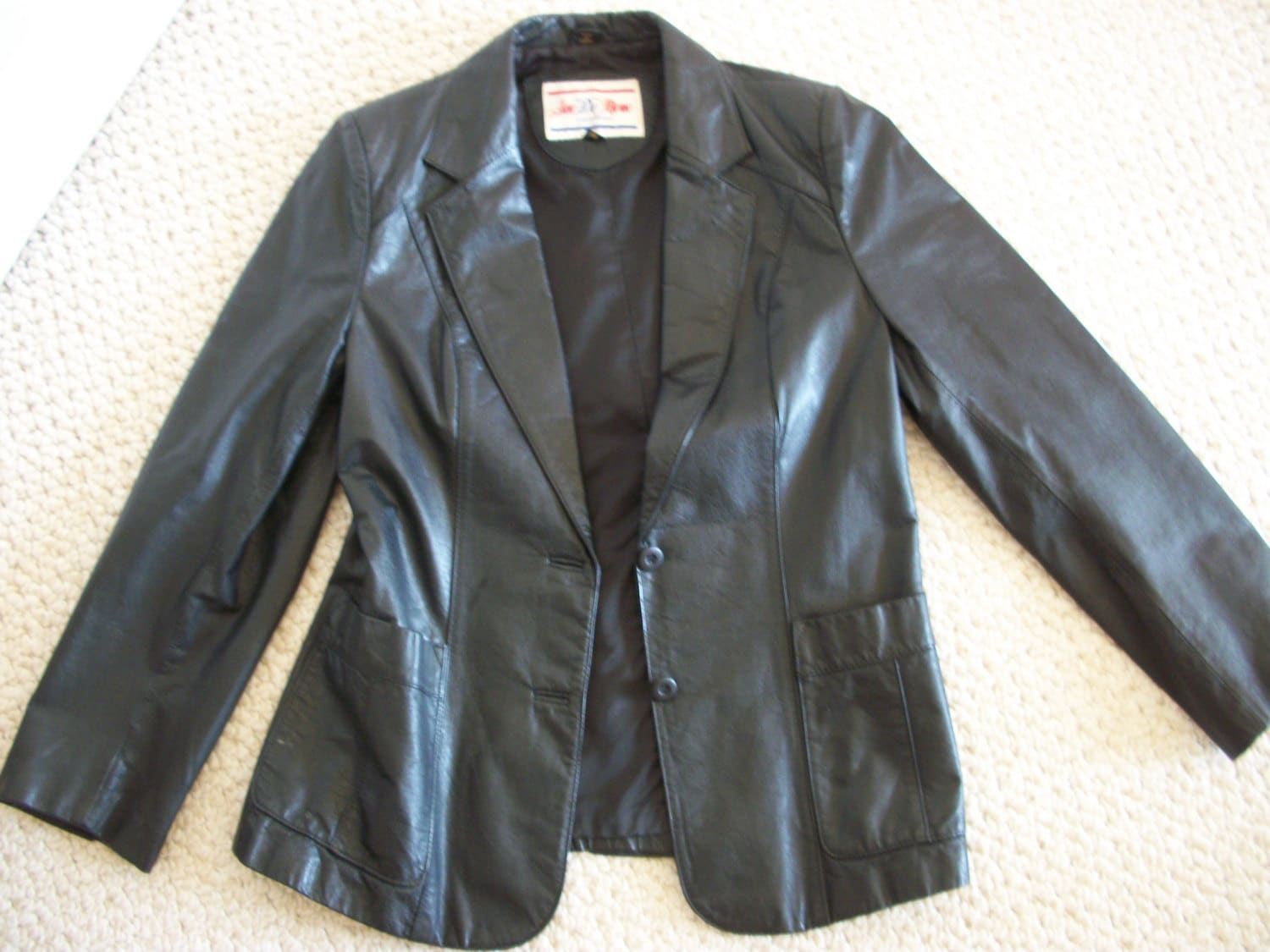 Sue De Mone Von Kalifornien Echtes Leder Ladie Jacke Vintage | #0323 Sue De Mone Von Kalifornien Echtes Leder Ladie Jacke Vintage | #0323 von Suzannesgold