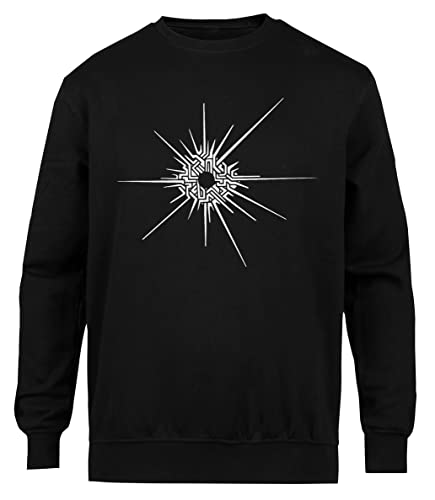 Äußeres Wildes Auge des Universums Jersey Cuello Redondo Unisex Negro von Suzetee