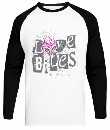 Aj Lee Love Bites Weißes Baseball-T-Stück Schwarz-Hülsen-Unisex-T - Shirt von Suzetee