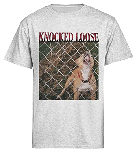 Knocked Loose Pop Culture Graues Kurzarm-T-Shirt Herren T-Shirt von Suzetee