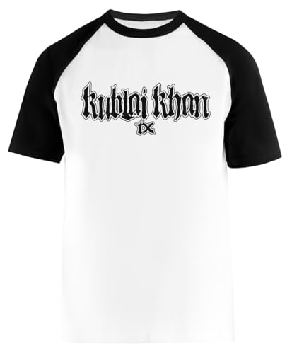 Kublai Khan Tx Weißes Kurzarm-T-Shirt Unisex-Baseball-T-Shirt von Suzetee