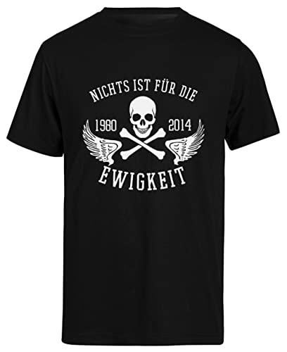 Onkelz Nichts Schwarzes Kurzarm-T-Shirt Herren T-Shirt von Suzetee