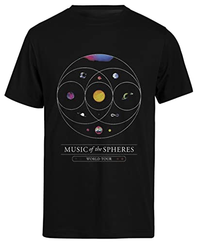 Raum Die Sphären Schwarzes Kurzarm-T-Shirt Herren T-Shirt von Suzetee