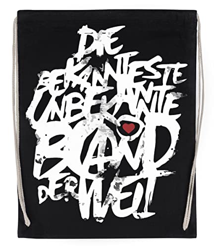 Stonedeafproduction Sdp Schwarzer Wiederverwendbarer Sportsack Aus Baumwolle von Suzetee