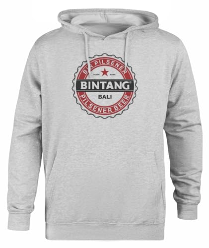 Suzetee Bintang Bali Grauer Unisex-Hoodie-Pullover Mit Kapuze von Suzetee