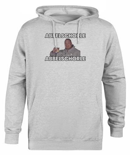 Suzetee Markus Rühl Meme Apfelschorle Grauer Unisex-Hoodie-Pullover Mit Kapuze von Suzetee