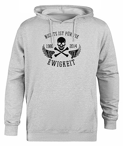 Suzetee Onkelz Nichts Grauer Unisex-Hoodie-Pullover Mit Kapuze von Suzetee