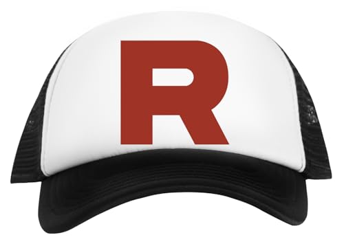 Suzetee Team Rocket Weiße Baseball-Hysteresenkappe Für Kinder, Unisex von Suzetee