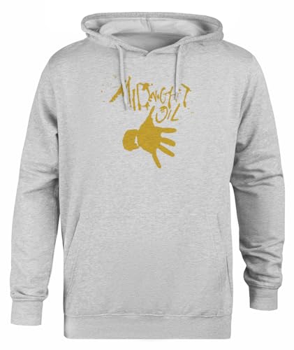 Suzetee The Midnight Painting with Oil Grauer Unisex-Hoodie-Pullover Mit Kapuze von Suzetee