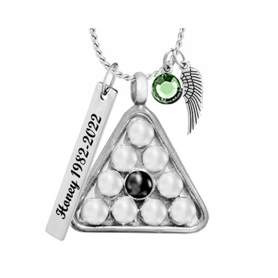 10 Ball Rack Jewelry Ash Urne - Love Charms ™ Option Edelstahlschmuck Inklusive Geschenkbox Und Trauerkarte Langlebige von SuzieQUrns