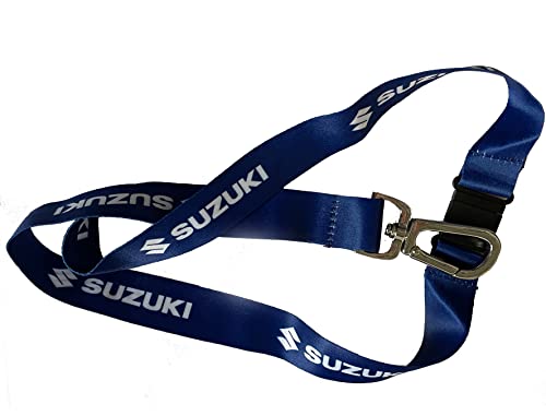 Suzuki TEAM BLUE LANYARD Schlüsselband ! Key Chain ORIGINAL blau weiß von Suzuki