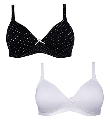 Damen Famous Make Umstands-T-Shirt-Still-BH im 2er-Pack. Körbchengröße E-H / 75F Damen Famous Make Umstands-T-Shirt-Still-BH im 2er-Pack. Körbchengröße E-H / 75F von Suzy & Me